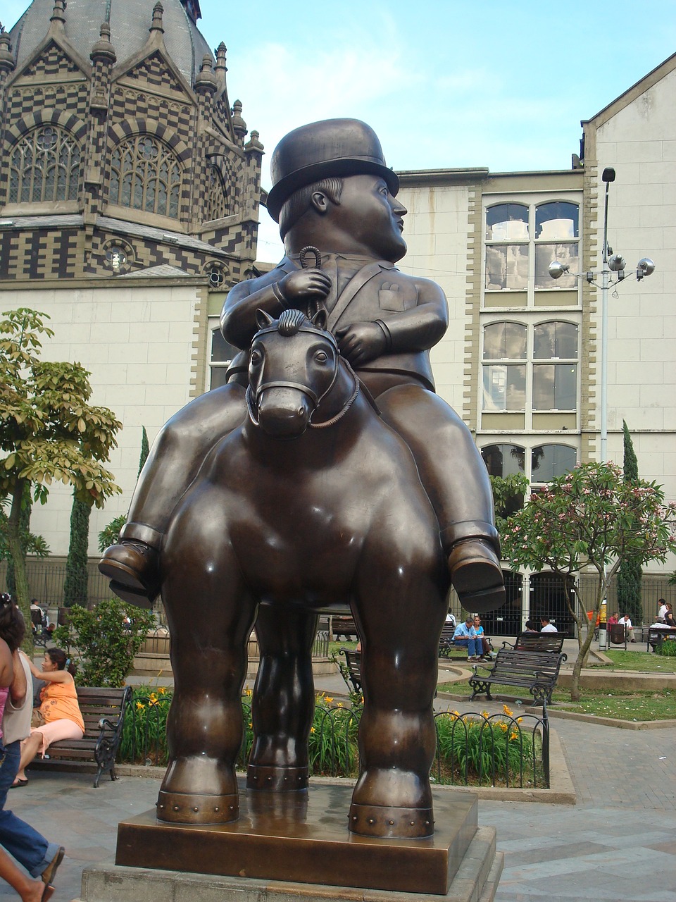 botero sculpture in Medellín