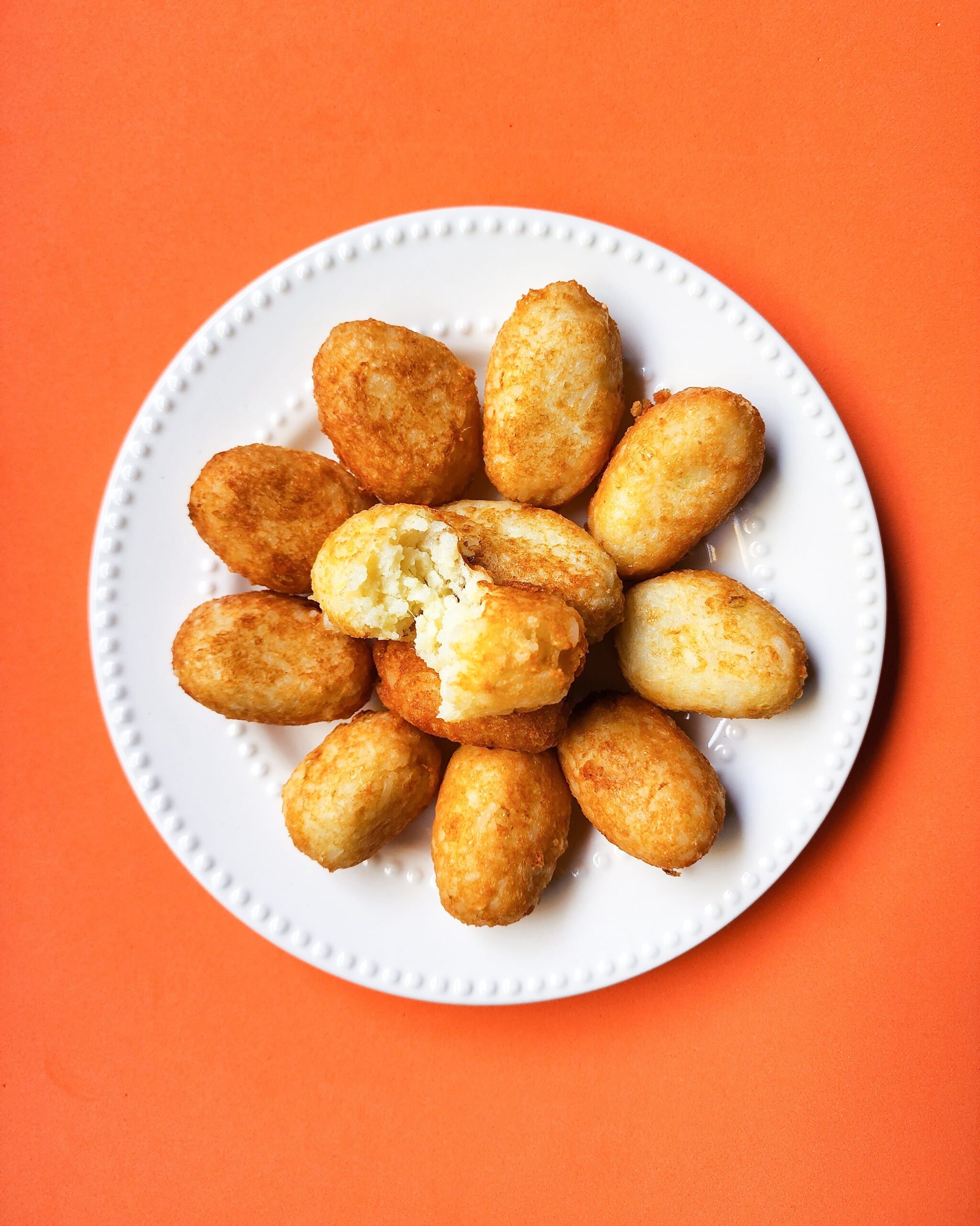 croquettes on a plate